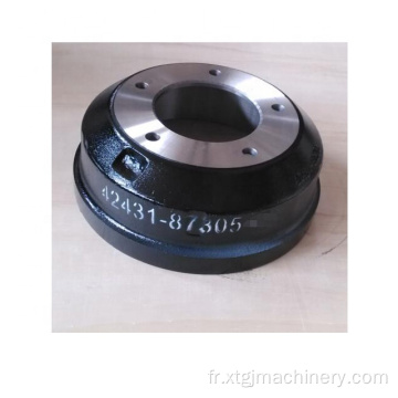 Brake Drum 42431-87305 pour les camions japonais